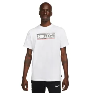Nike Nk Fc Tee Seasonal Block T-Shirt White Dh7444 100 Xl