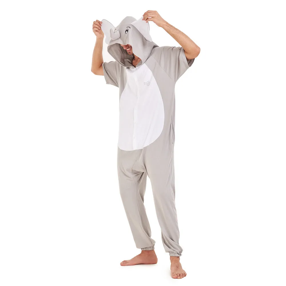 Snuggs Summer Onesie Elephant