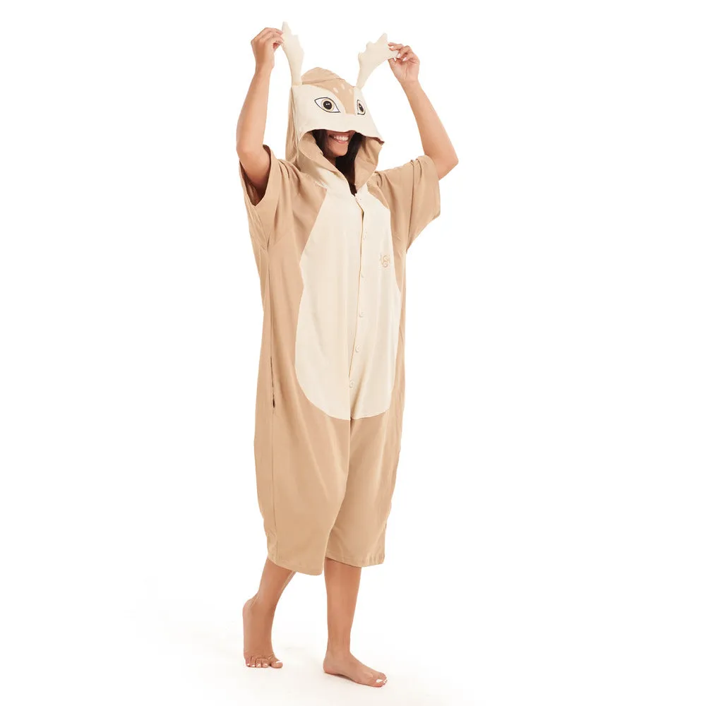 Snuggs Summer Onesie Short Deer
