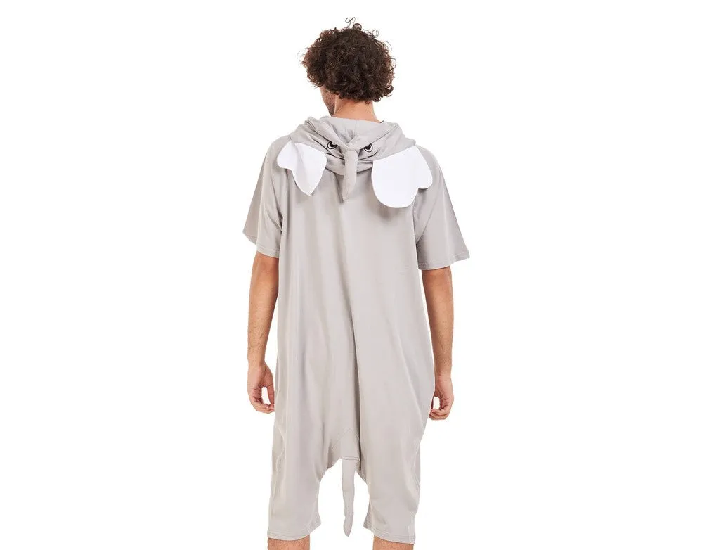 Snuggs Summer Onesie Short Elephant