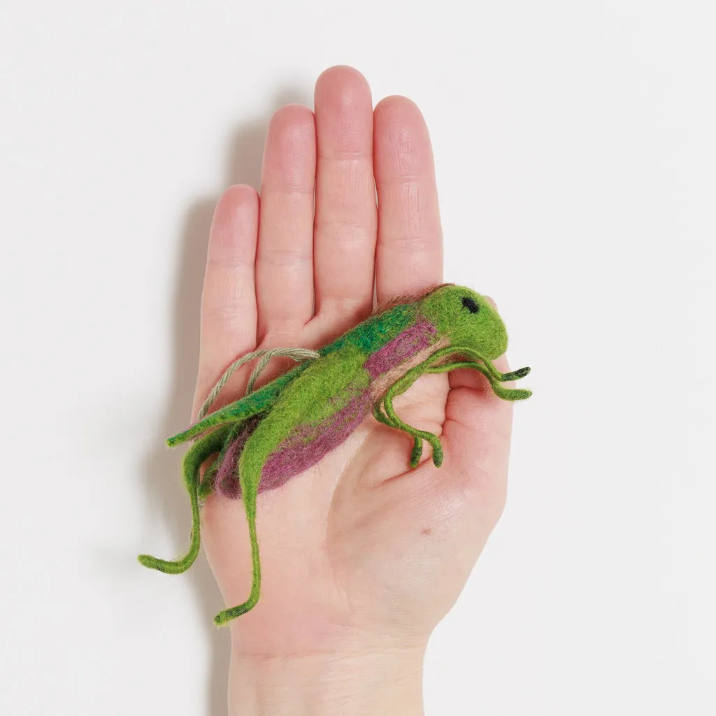 Spring Days Grasshopper Ornament