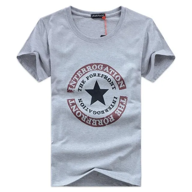 Summer Brand Round Collar Short Sleeve Tee