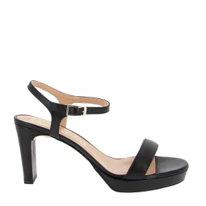 Unisa Soro Black Platform Heeled Sandal