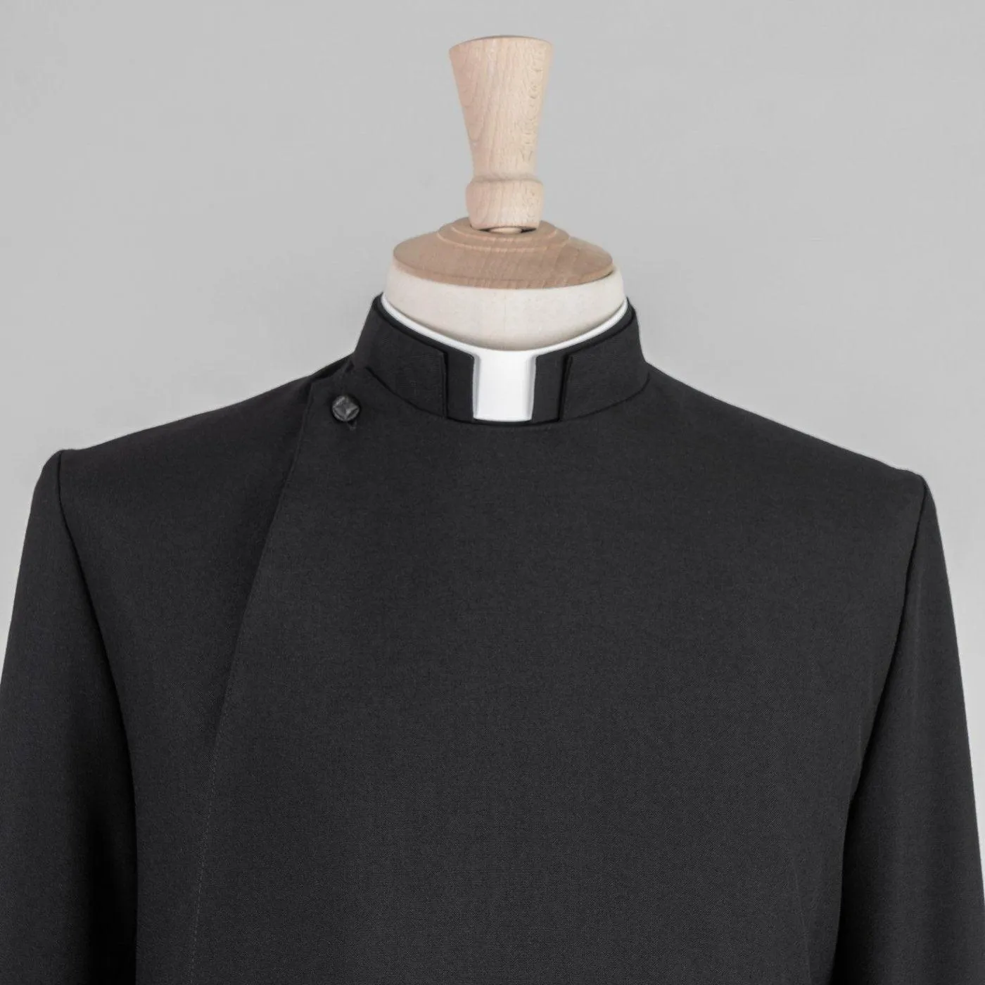 Women's Custom Double-Breasted Cassock in Lightweight Pure Wool