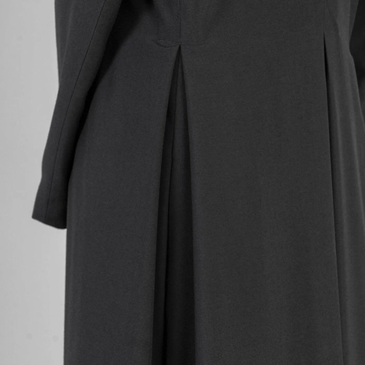 Women's Custom Double-Breasted Cassock in Lightweight Pure Wool