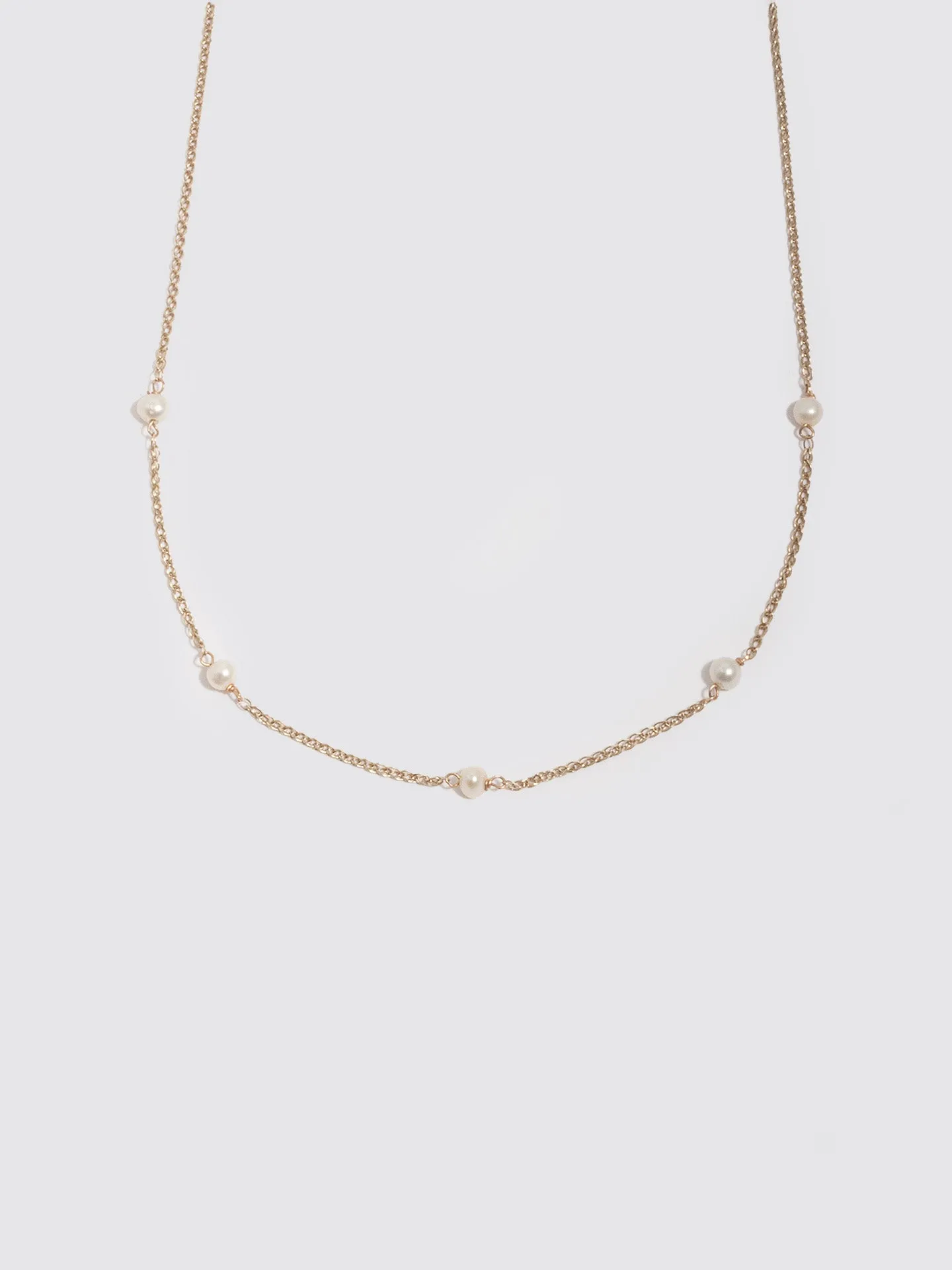 Zoey Pearl Necklace - Archival Collection